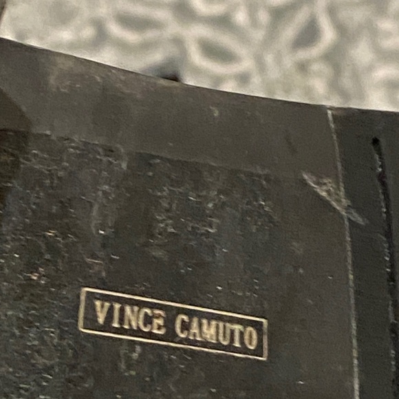 Vince Camuto Black Textured Ankle Boots - Picture 5 of 6